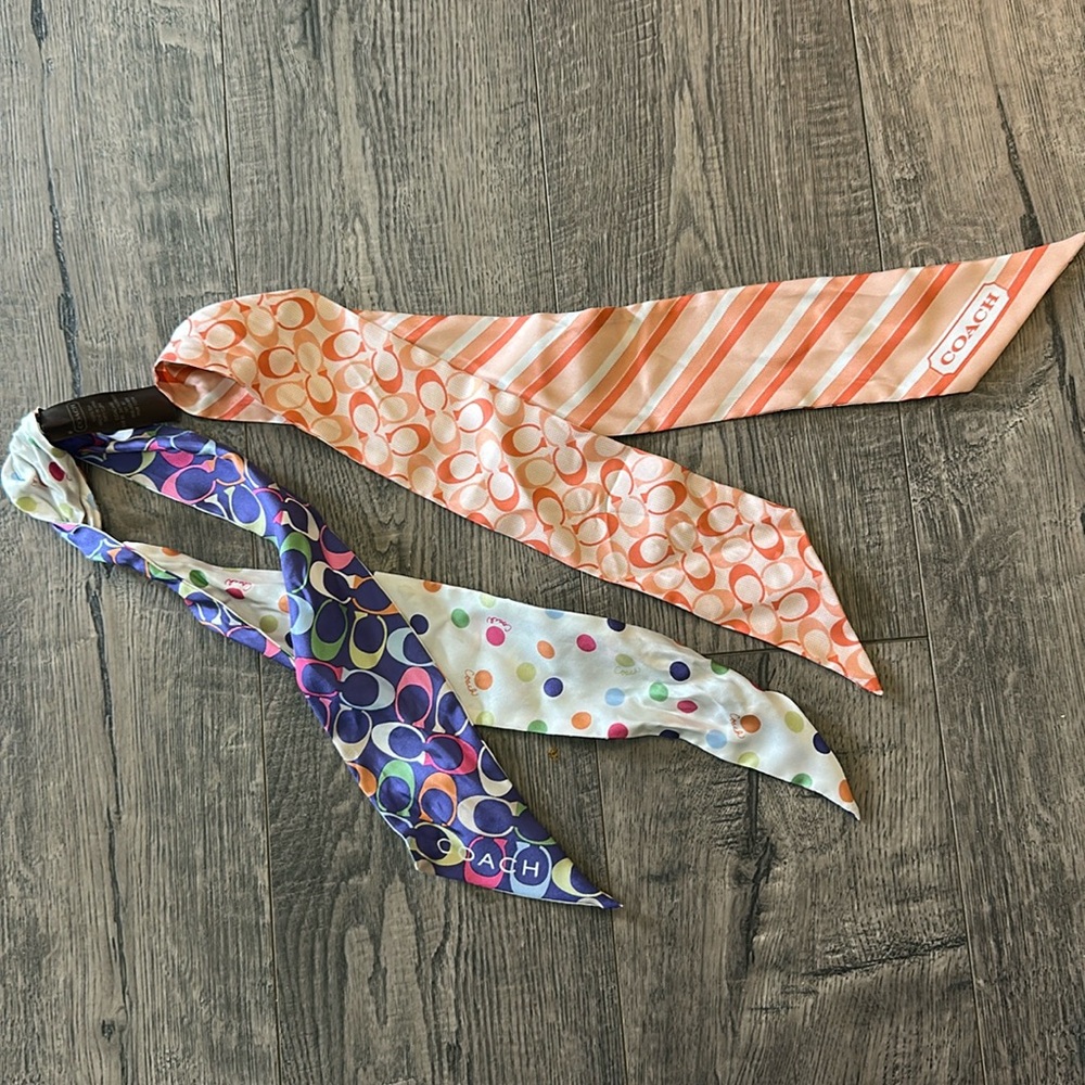 Coach scarves